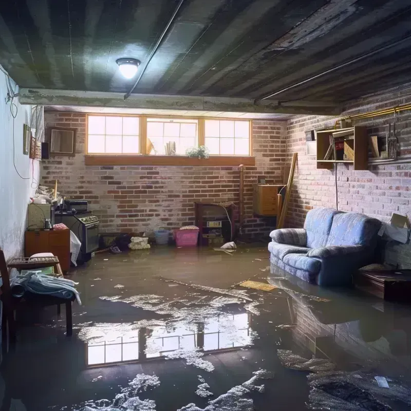 Flooded Basement Cleanup in Friendship, NY